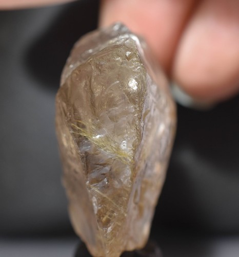 Rutilated Quartz golden yellow Rutile crystal with hematite Bahia, Brazil - Picture 12 of 12
