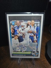 2024 Panini Score Ja’Tavion Sanders Rookie Auto #351 - Panthers