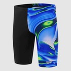 NEW SPEEDO MENS SWIM PANT BLACK BLUE JAMMER CHLORINE RESISTANT - FIT 38" -95CM