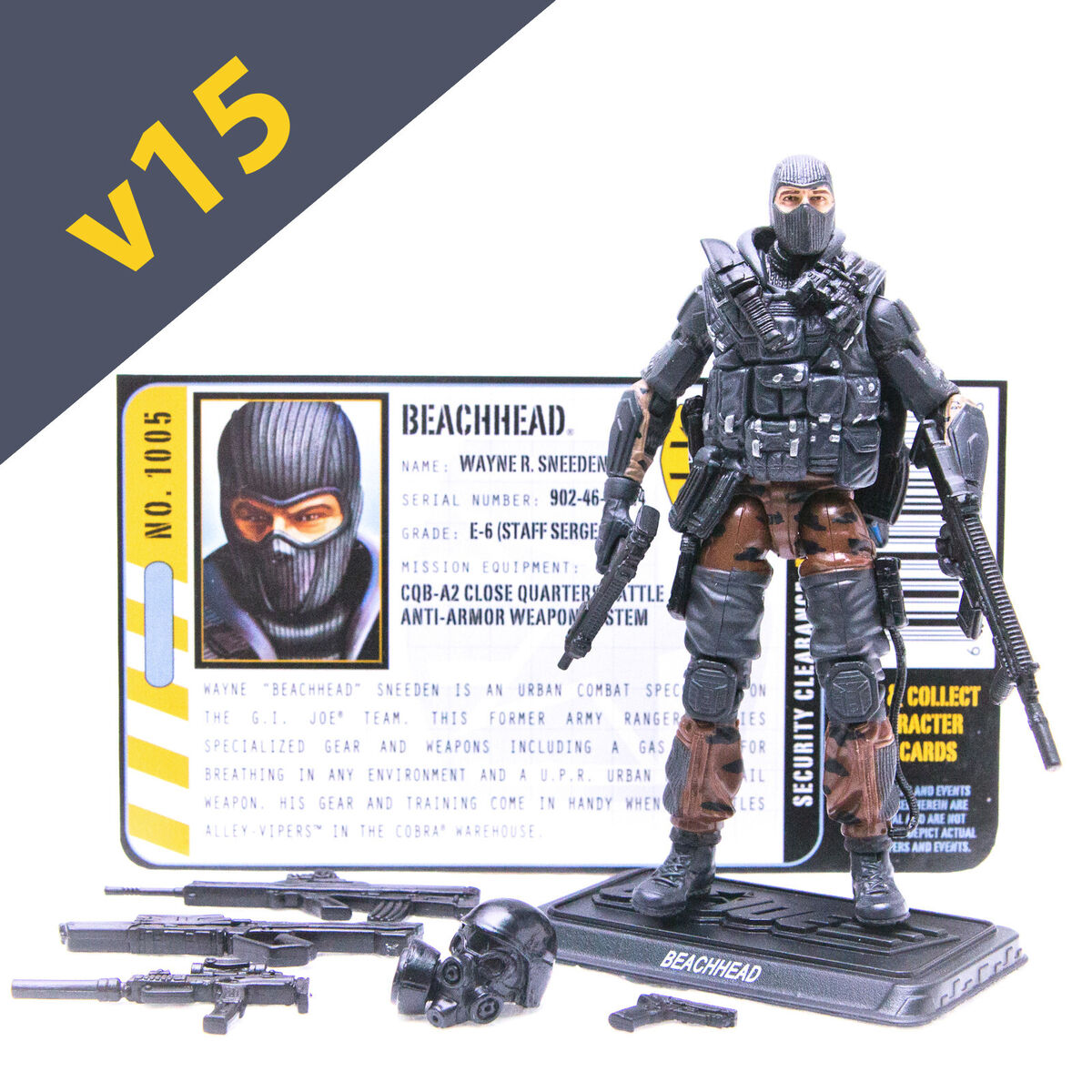 2010 Hasbro G.I. Joe 25th / Pursuit Of Cobra BEACHHEAD v15