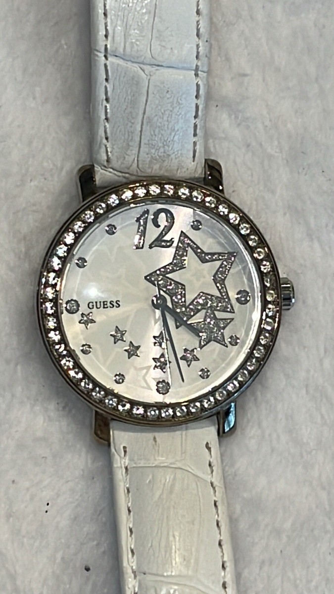 guess leather & rhinestone watch Guess U1337L2M - Rhinestone Watch • Watchard.com main image 4