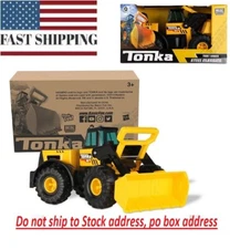 Tonka-Steel Classics Front Loader, Frustration-free Packaging Kids Birthday Gift