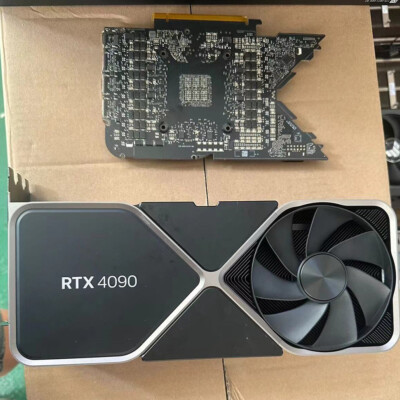 For Nvidia RTX4090 FE Series Heat Sink Cooling Fan (with Bad For Nvidia RTX4090 FE Series Heat Sink Cooling Fan (with Bad