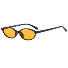 Vintage Small Frame Oval Women's Sunglasses Outdoor Trend Sunscreen Sunglasses