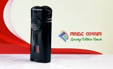 Silvermatch Jet Lighter Black Lacquer Functional Excellent  Condition J8