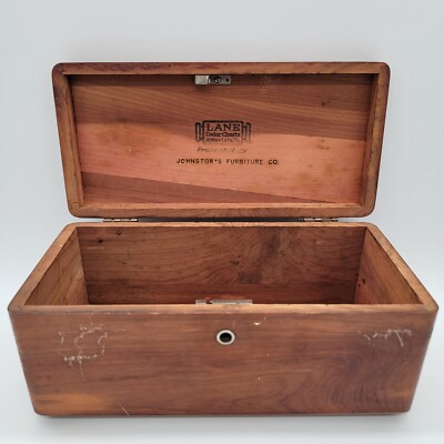 U.S.ヴィンテージ Lane シダーチェスト ブランケット トイ ボックス