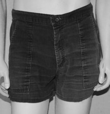 Vintage OP Ocean Pacific Longrider Corduroy shorts surf skateboard brown 35