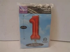 Anagram Red Number 1 Helium saver Foil Balloon Item No. 28274