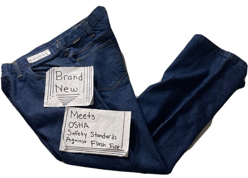 New Workrite Flame Resistant 418ID14DN Size 42X30 Westex Indura Work Jean J196 - Picture 2 of 15