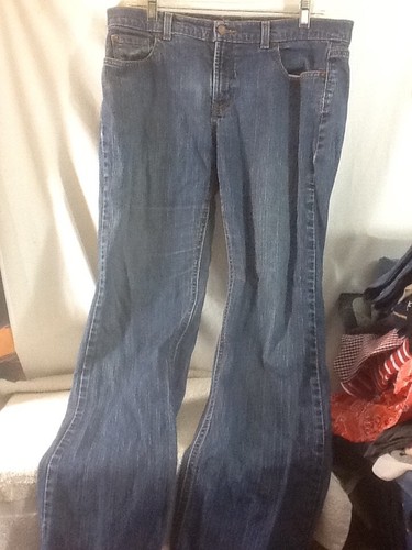 Carino Woman's Sz 12L la limitata MED lavaggio scolorito Denim Jeans  Bootcut usato | eBay