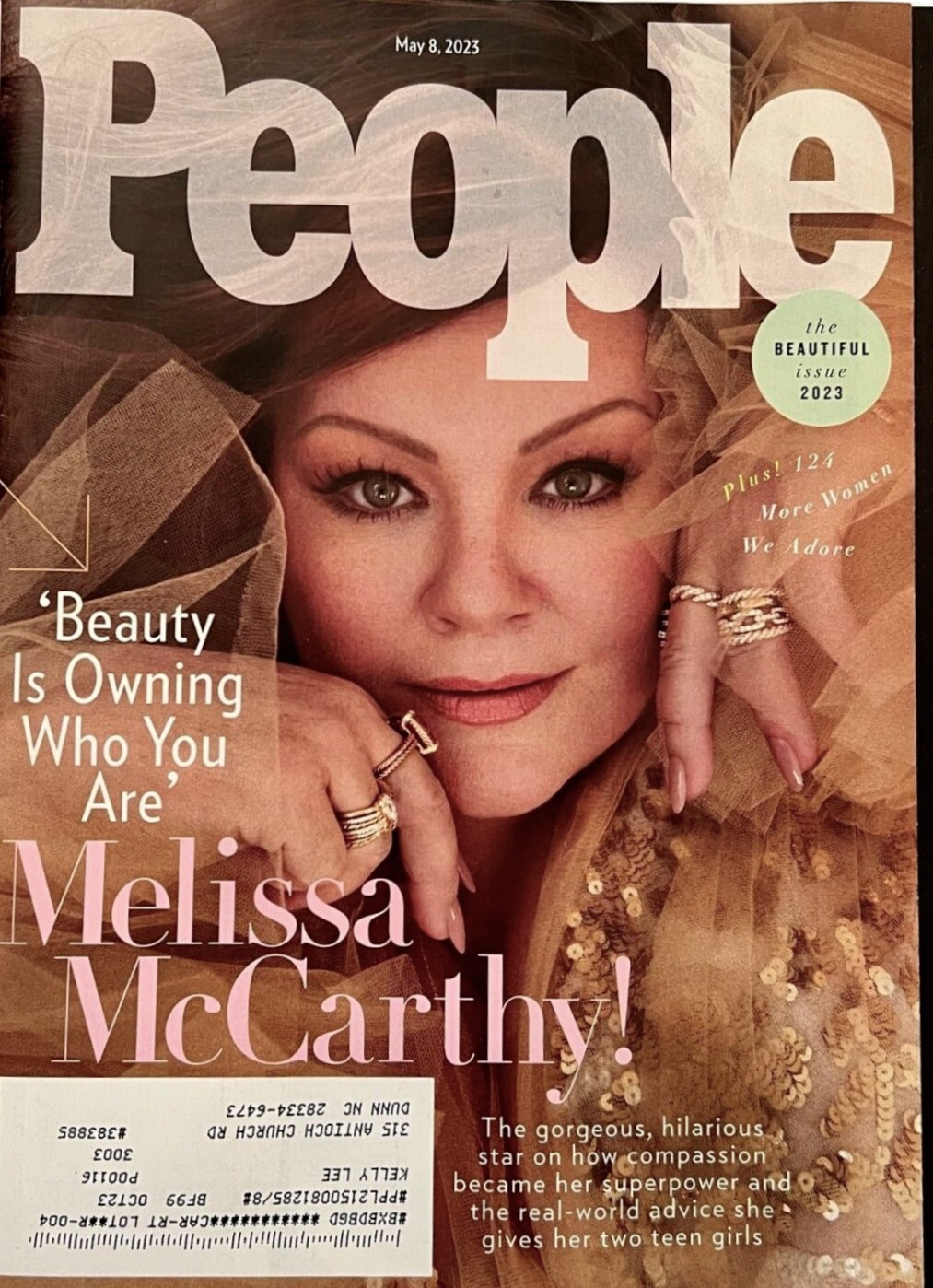 PEOPLE MAGAZINE MAY 8, 2023 MELISSA MCCARTHY THE BEAUTIFUL ISSUE