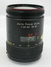 Sakar Macro Auo Focus Zoom 28-80mm 1:3.5-4.5 Lens  TF