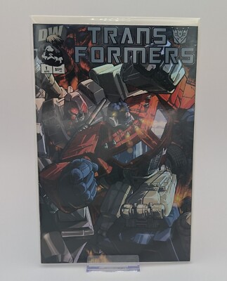 Transformers Generation One #1 (2002) Foil Variant DW - Excellent Condition