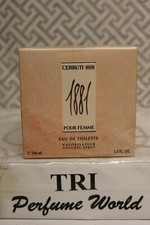 CERRUTI 1881 Pour Femme Eau de Toilette Women Spray 3.3 fl. oz. Sealed Vintage