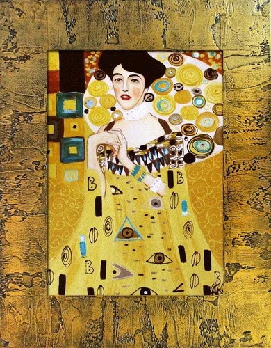 Gustav Klimt - The Kiss - Oil, Peinture par Gustav Klimt