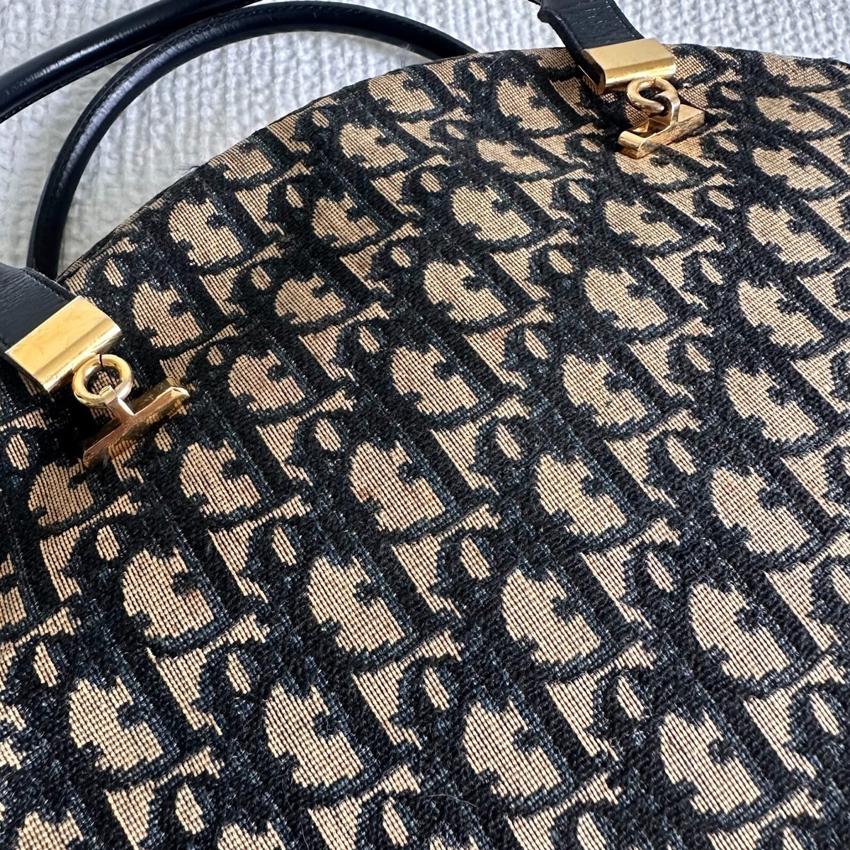 バッグ Christian Dior Trotter No.1 Bowling Bag Dior Vintage Boston Trotter Bowling Bag Review - YouTube