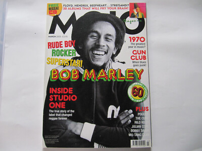 MOJO MAGAZINE - MAR 2005 - BOB MARLEY STUDIO ONE GUN CLUB