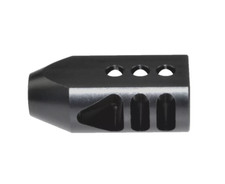 Steel Muzzle Brake .223 5.56 1/2"x28 TPI Recoil Reducing  Free Crush Washer
