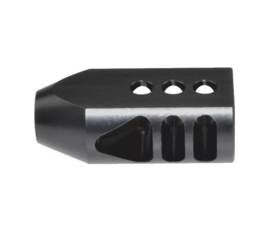 Steel Muzzle Brake .223 5.56 1/2''x28 TPI Recoil Reducing + Free Crush Washer