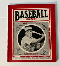 1938 The Baseball Magazine Joe Medwick MVP EX/Near Mint