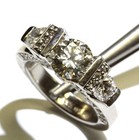 Frank Rubel 14k white gold diamond 1.58ct GIA round SI1 K engagement ring Deco — photo 8