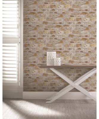 Arthouse Country Steintapete 696500 Ziegel Schiefer Kunstwand Fotografie