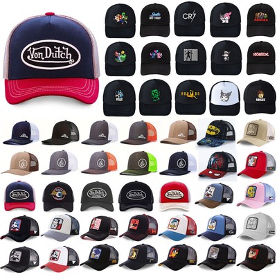 Fraue Herren Retro Baseball Basecap Trucker Baseballkappe Sommer Sonnenhut Mütze