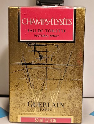 GUERLAIN CHAMPS-ELYSÉES Edt Women 50ml/ 1.7 fl.oz New In The Box See Description