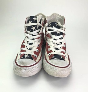 white high top converse 5.5