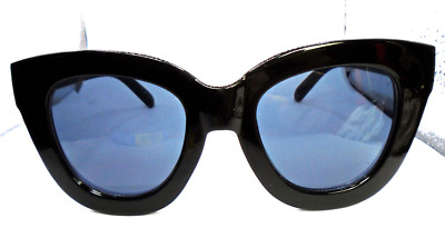 Quay Australia SUGAR AND SPICE Black Cateye Womens Sunglasses