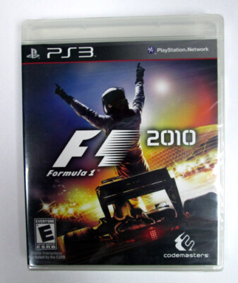 New Original Factory Sealed PlayStation PS3 FORMULA 1 F1 2010 Video Game