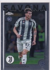 Topps Champions League Chrome 2025 N. 46 Nicolo Savona Rookie