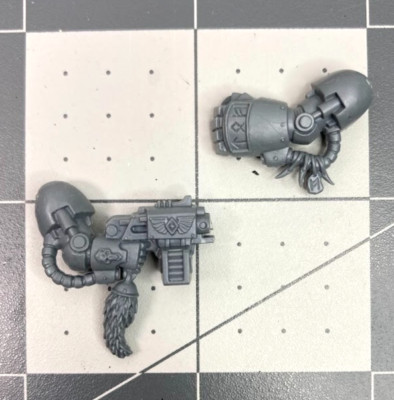 40k Space Wolves TERMINATOR STORM BOLTER & POWER FIST #2 Wolf Guard bits GW BL25