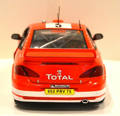 Modèle Réduit Solido Peugeot 307CC WRC Monte-Carlo 2004 N°5 - Échelle 1:18 - Ref 9044 - Neuf