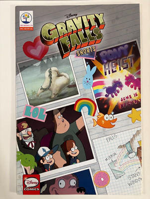 DISNEY GRAVITY FALLS CINESTORY SHORTS #4 - *RARE* (2017) JOE BOOKS LTD COMICS