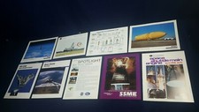 Lot 9 Vintage NASA Space Shuttle Photos Brochures Spec Sheets McCool Estate