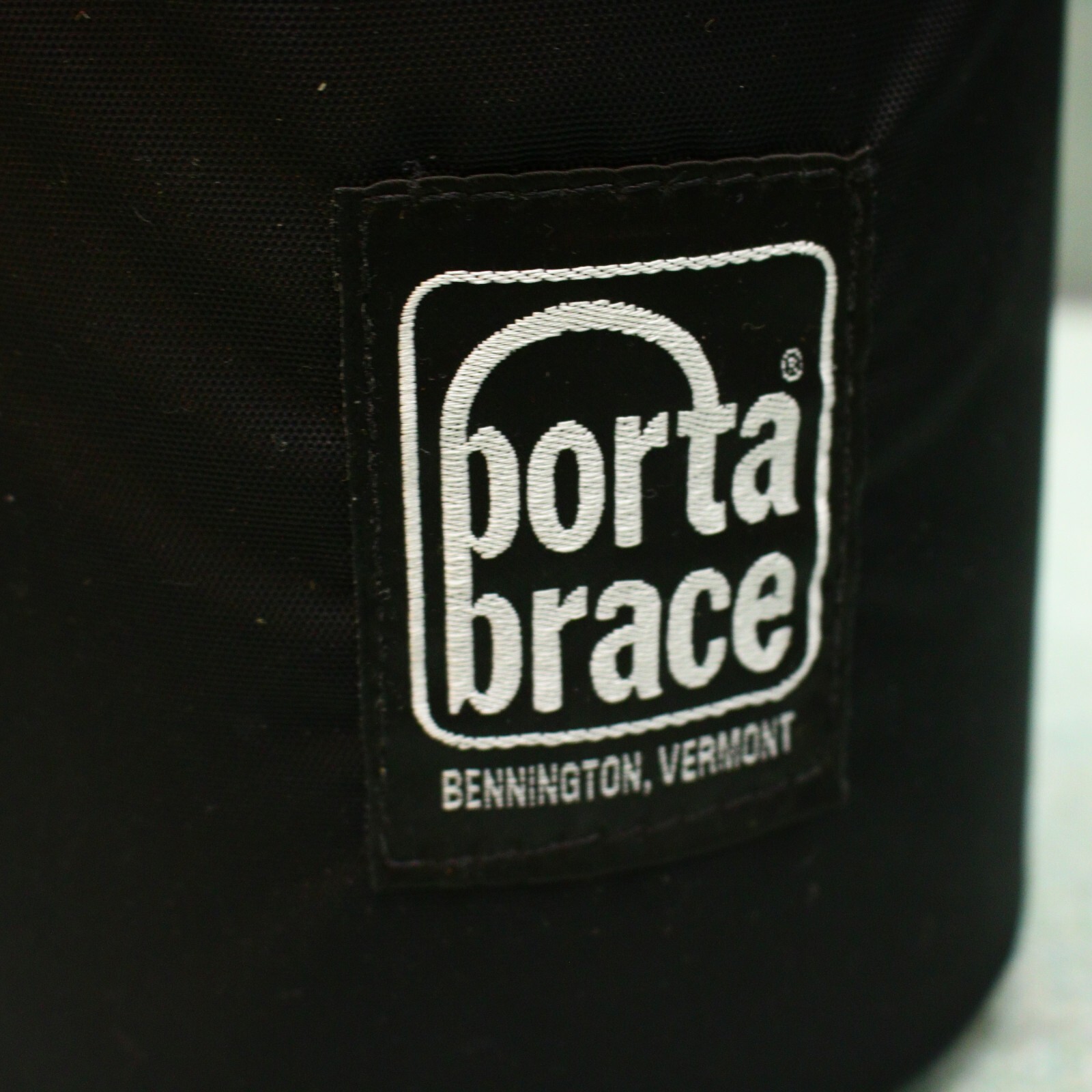 Porta Brace Lens Case Pouch Zippered Padded Black
