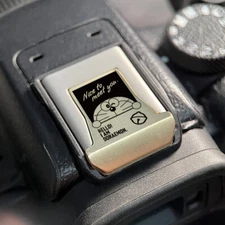 New Brass/Alloy Camera Hot Shoe Cover For Canon R1 R3 R52 R62 R7 R8 R10 R50 R5C