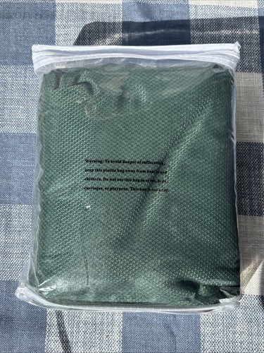 Biscayne Bay Textured Fabric Square Table Cloth 90x90 Inch, Hunter Green - Picture 5 of 9