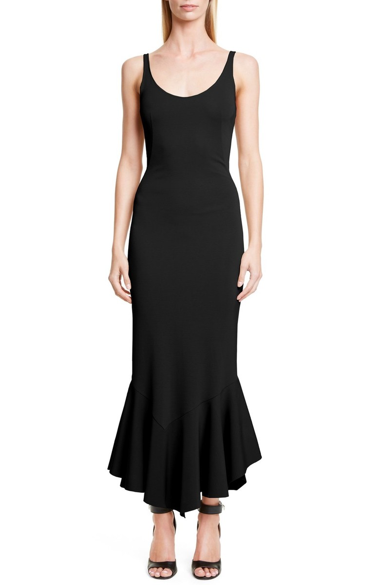 NEW GIVENCHY Matte Jersey Midi COLLECTION DRESS GOWN $2660 SIZE US 4 FR 36  CHIC | eBay
