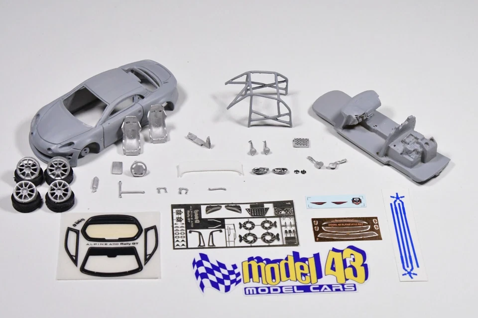 1/43 Alpine A 110 RGT - 1/43 KIT MONTAGGIO - Only Kit - Immagine 3 di 3
