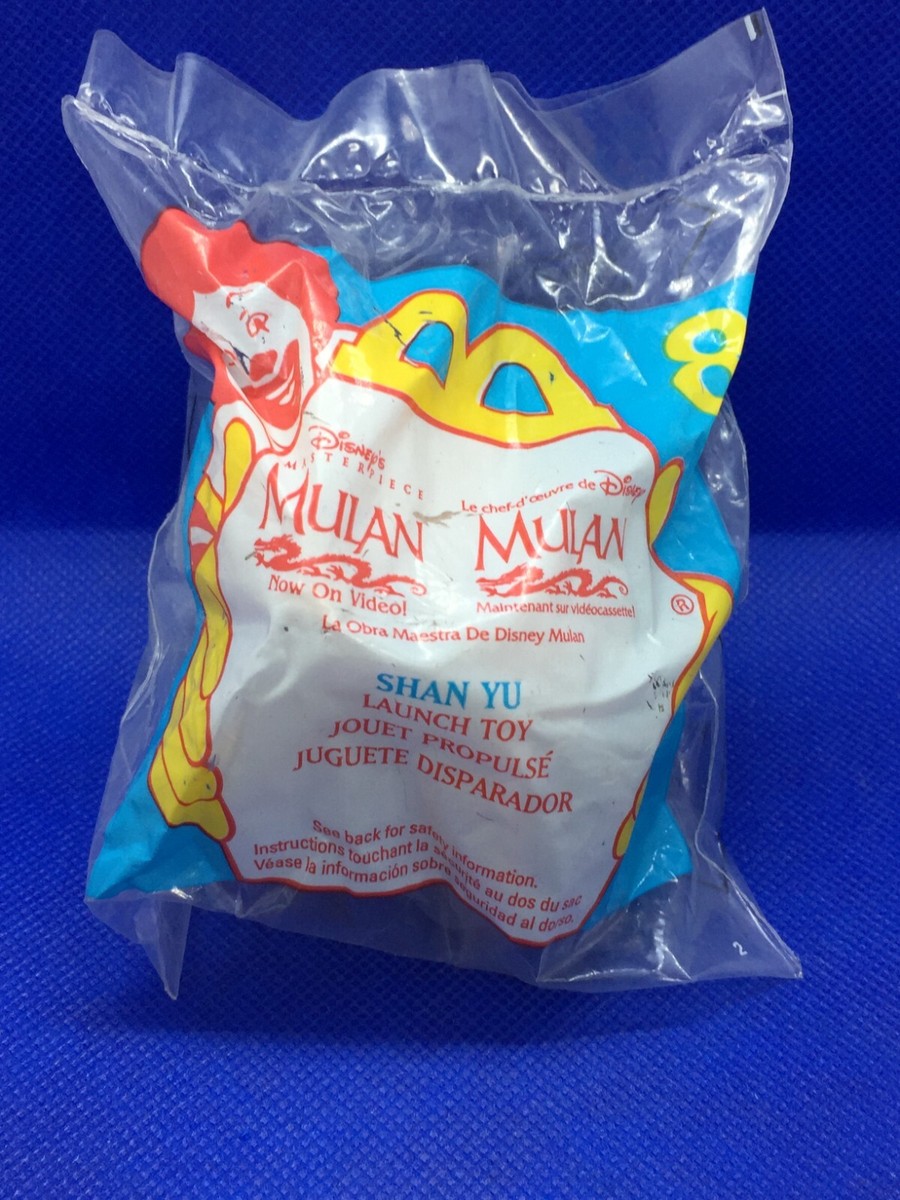 Disney's Mulan SHAN YU Launch McDonalds Happy Meal Toy #8 Vintage