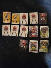 Eric Stokes. 13 Card Football Lot. Rookies, Inserts. Great Condition.