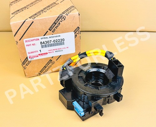 84307-02220 TOYOTA 14-17 Camry 14-19 Corolla CABLE SUB-ASSY, SPIRAL W/SENSOR OEM - Foto 8 di 16
