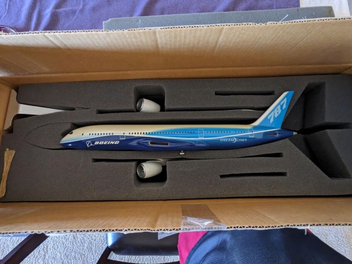 Boeing 787 Dreamliner Rollout Livery - PACMIN Desktop Model Boeing 787 Dreamliner Rollout Livery - PACMIN Desktop Model
