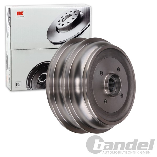 2X NK 229Mm Bremstrommeln Hinten Passend FÜR CitroËN C-ELYSEE C3 DS3 DS DS-image