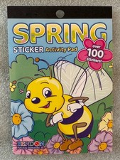 24 Spring Sticker Activity Books 100 Stickers GREAT for Preschools or Daycares