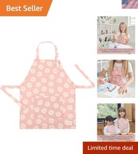 Kids Apron for Girls  Boys - Toddler Apron with Pocket for Cooking, Baking ...