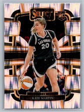 2024 Panini Select WNBA #22 Kate Martin Prizms Silver Flash