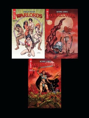 ALTERED STATES WARLORDS #1 CVR A B C D E LOT 5 RED SONJA VAMPIRELLA DYNAMITE